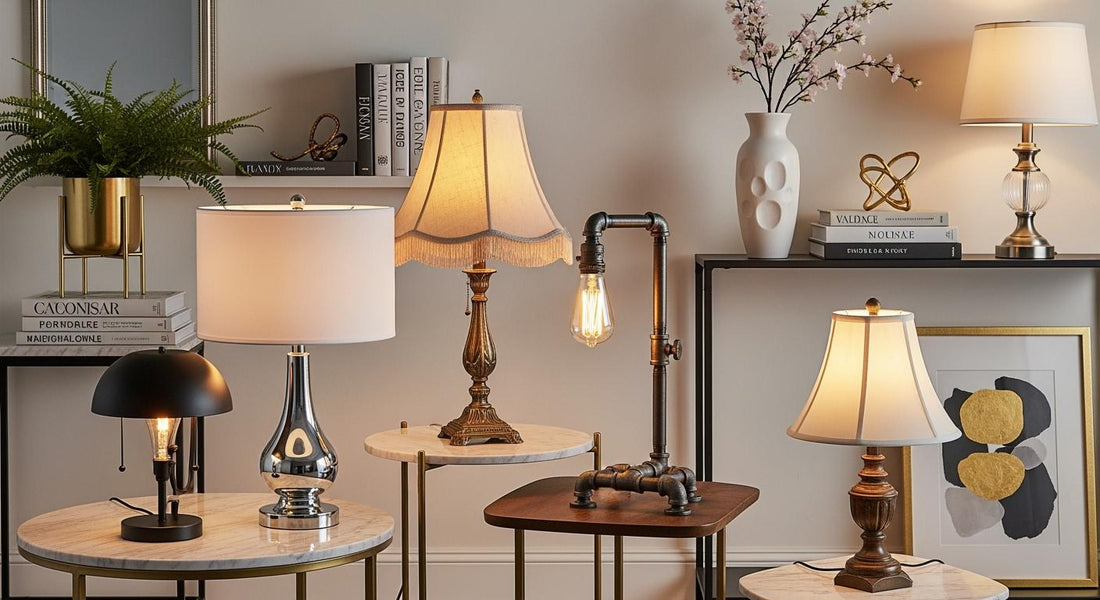 Table Lamp Styles for Every Home Decor Compared