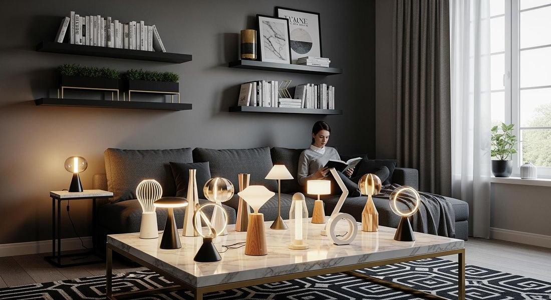 Modern Living Made Easy with 10 LED Table Lamps